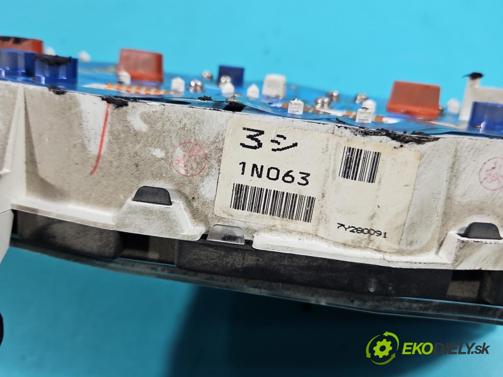 Nissan Almera N15 1995-2000 1.4 16V 75 HP manual 55 kW 1392 cm3 5- prístrojovka/ budíky 1N063 (Prístrojová doska)