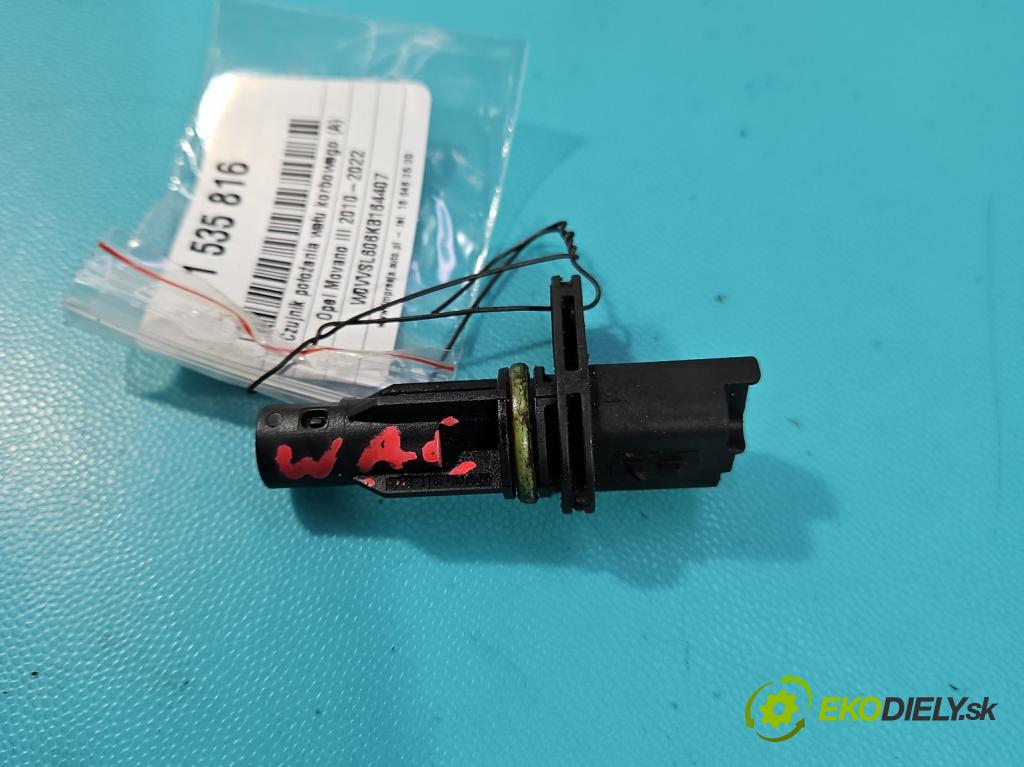 Opel Movano III 2010-2022 2.3 cdti 170 HP manual 125 kW 2299 cm3 2- snímač pozícia: hriadele kľukovej 1720-0728 (Snímač polohy kľukového hriadeľa)