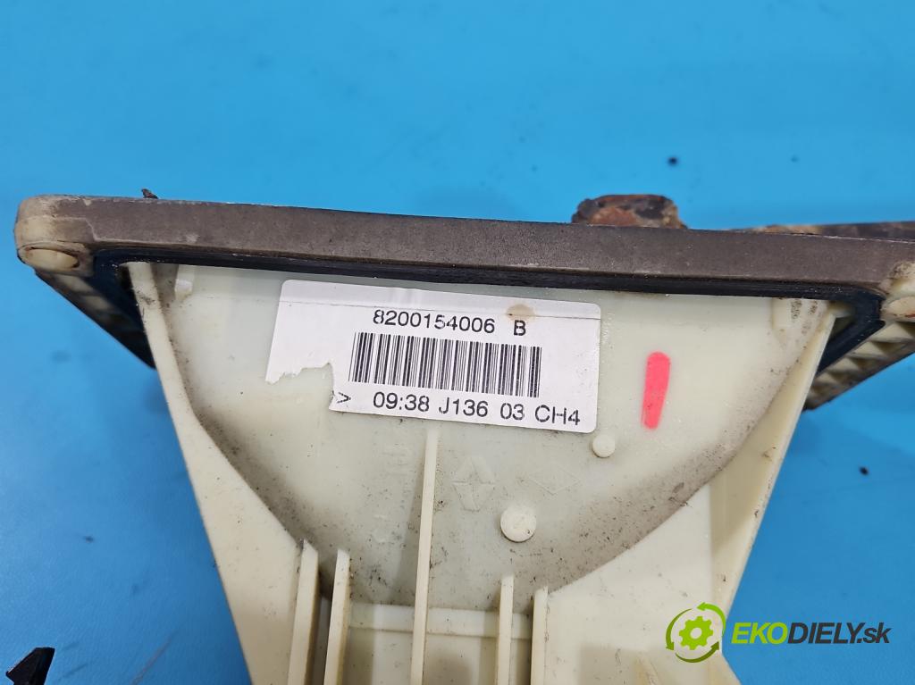 Renault Kangoo I 1998-2008 1.5 DCI 57 HP manual 42 kW 1461 cm3 5- Páka: Změny: stupeň,rýchlosť 8200154006B (Rýchlostná páka (kulisa))