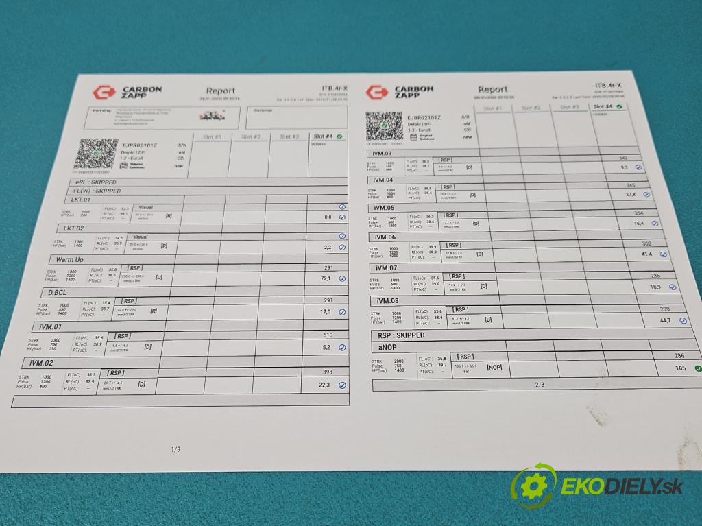 Renault Kangoo I 1998-2008 1.5 DCI 57 HP manual 42 kW 1461 cm3 5- vstrek EJBR02101Z (Vstrekovač paliva)
