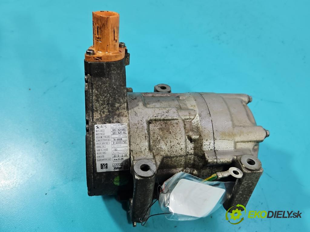 Peugeot 3008 II 2016-2023 1.6 T 300 HP automatic 221 kW 1598 cm3 5- Kompresor: klimatizácie 9831824980 (Kompresor klimatizácie)