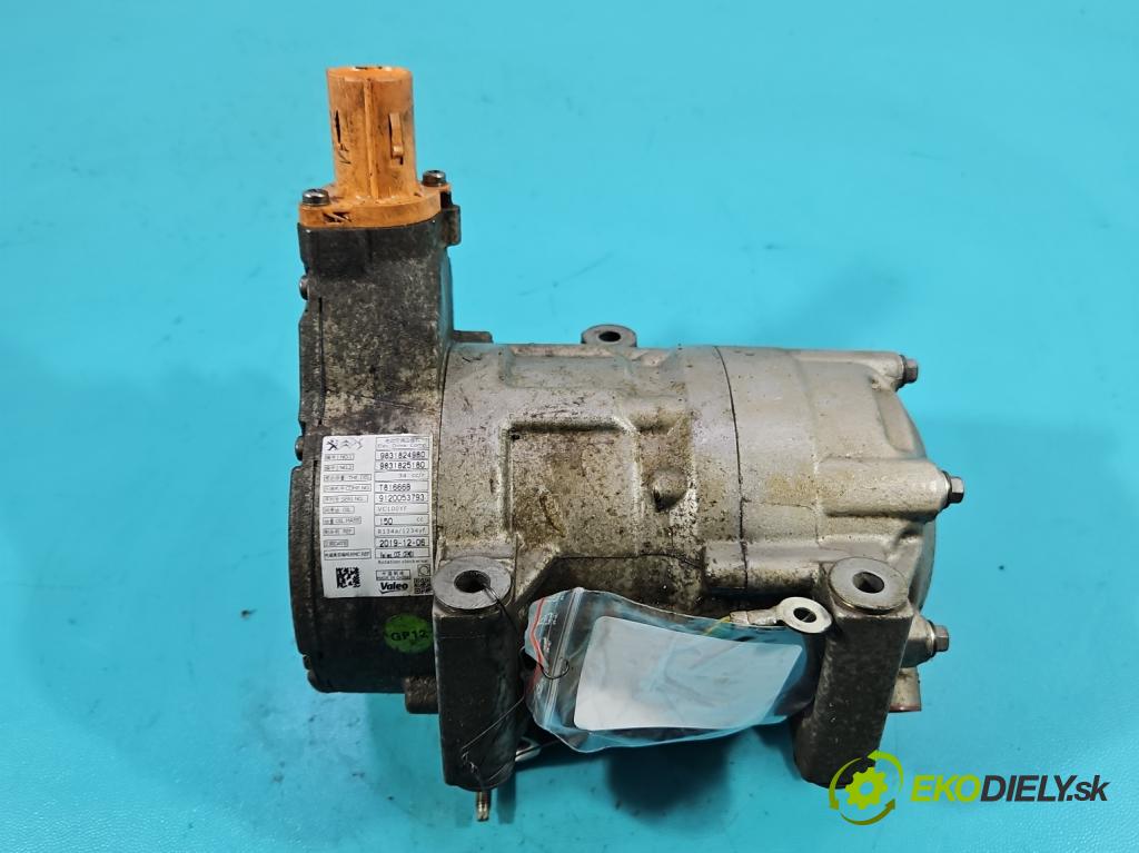 Peugeot 3008 II 2016-2023 1.6 T 300 HP automatic 221 kW 1598 cm3 5- Kompresor: klimatizácie 9831824980 (Kompresor klimatizácie)