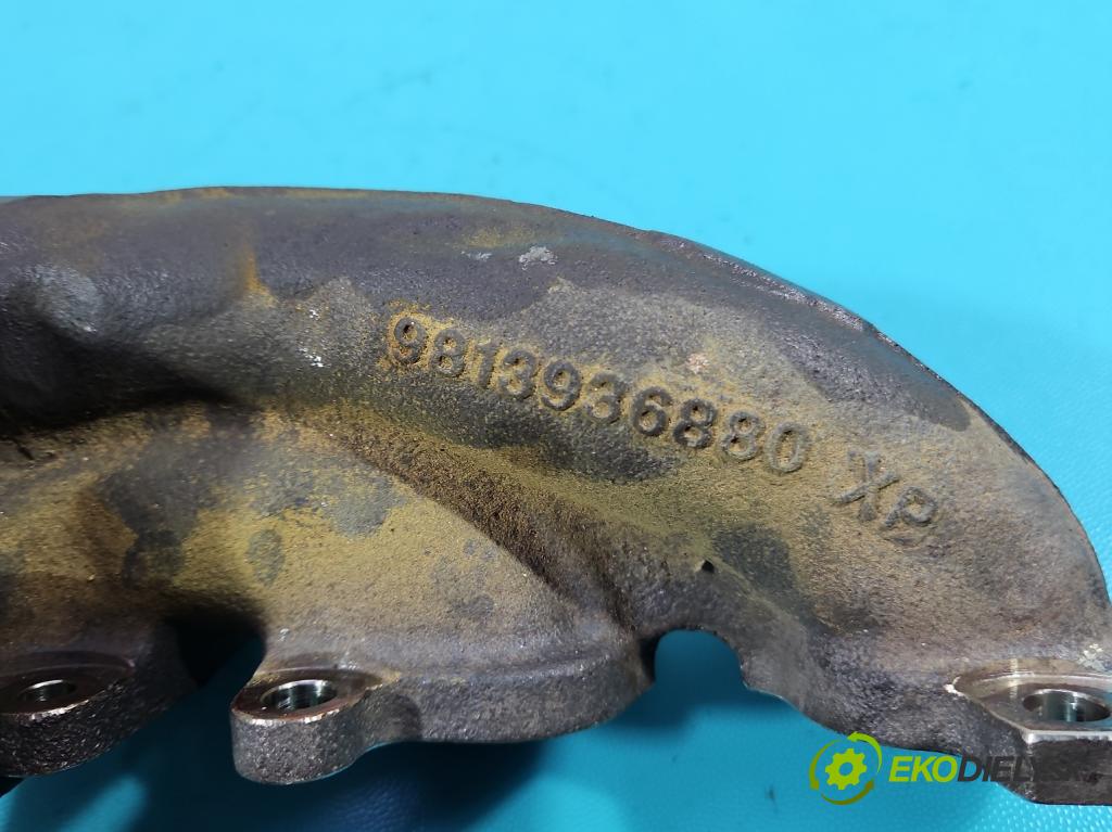 Peugeot 3008 II 2016-2023 1.6 T 300 HP automatic 221 kW 1598 cm3 5- zvod výfuk 9813936880 (Výfukové potrubie)