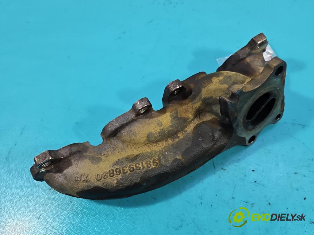 Peugeot 3008 II 2016-2023 1.6 T 300 HP automatic 221 kW 1598 cm3 5- zvod výfuk 9813936880 (Výfukové potrubie)