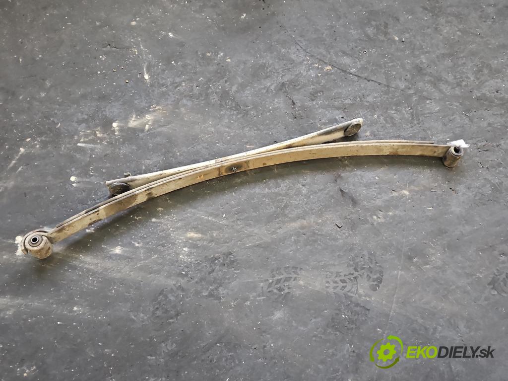 Isuzu D-Max II 2011-2019 2.5d 163 hp manual 120 kW 2499 cm3 2- listová pero zadní 