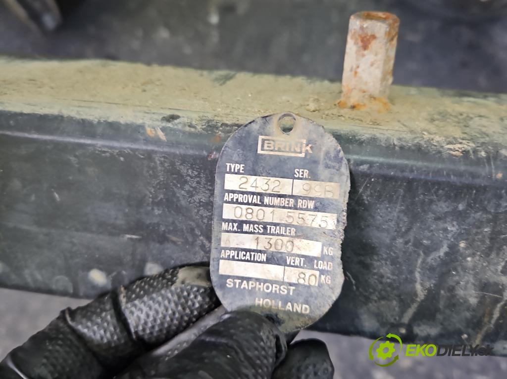 Isuzu D-Max II 2011-2019 2.5d 163 hp manual 120 kW 2499 cm3 2- oko tažné  (Tažné zařízení)