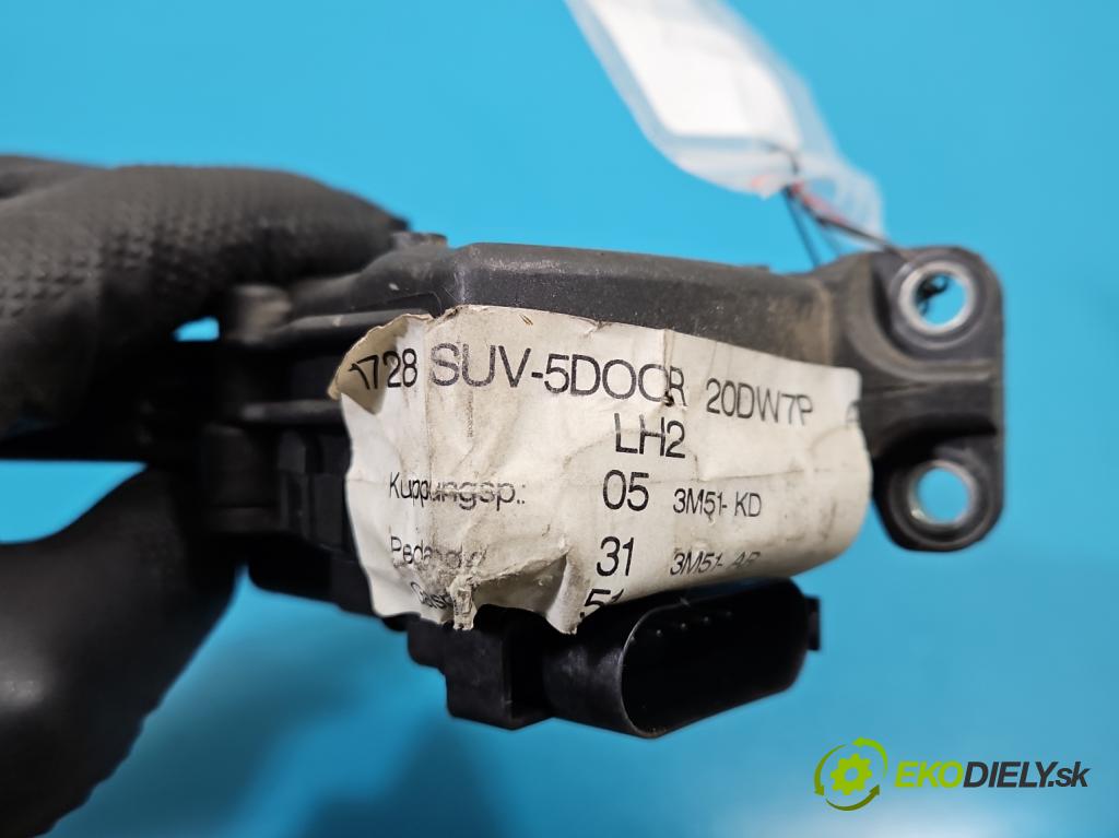 Ford Kuga Mk1 2008-2013 2.0 tdci 136 HP manual 100 kW 1997 cm3 5- pedal plyn potenciometr: 3M51-9F836-AH