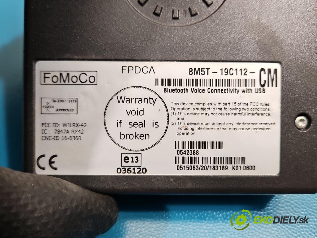 Ford Kuga Mk1 2008-2013 2.0 tdci 136 HP manual 100 kW 1997 cm3 5- riadiaca jednotka ostatné 8M5T-19C112-CM