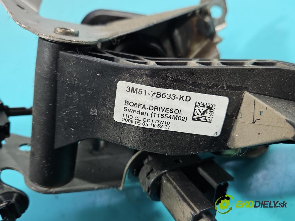 Ford Kuga Mk1 2008-2013 2.0 tdci 136 HP manual 100 kW 1997 cm3 5- pedále ostatné 3M51-7B633-KD