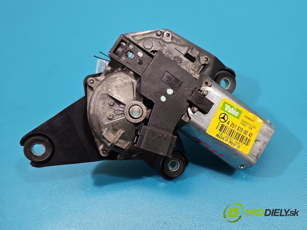 Mercedes ML W164 2005-2011 3.0 cdi 224hp automatic 165 kW 2987 cm3 5- motor stieračov zadné A2518200042