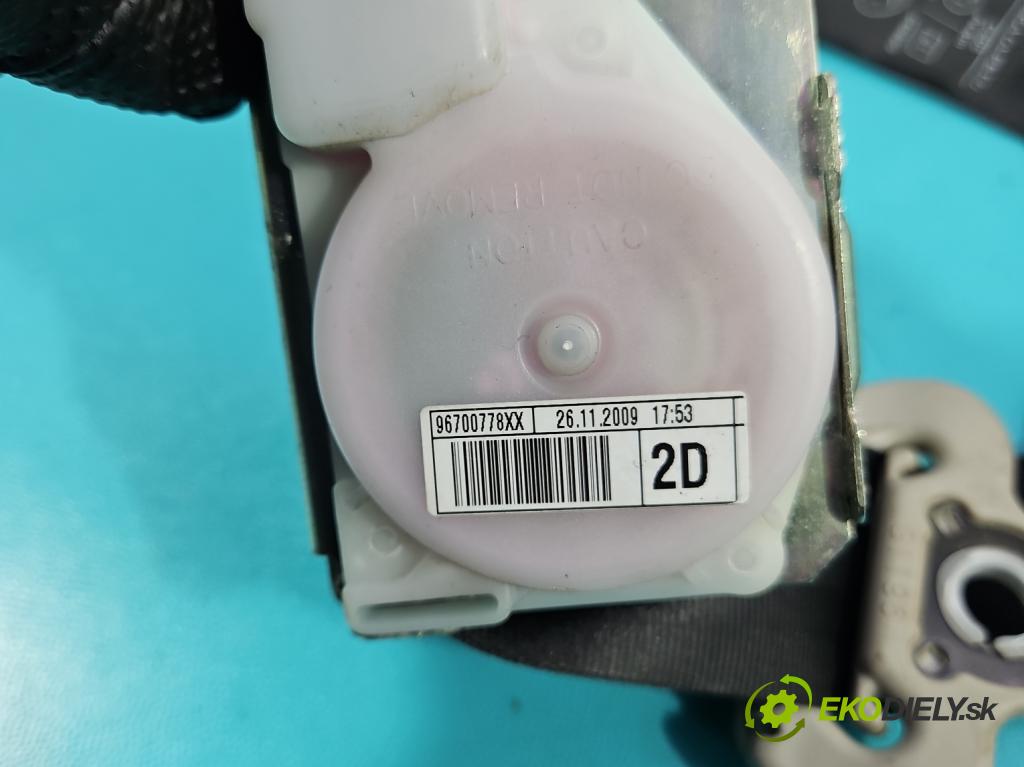 Peugeot Partner II 2008-2018 1.6 hdi 90 hp manual 66.2 kW 1560 cm3 5- stěna bezpečnost zadní pravý 96700778XX