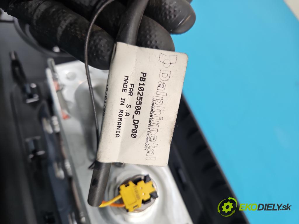 Peugeot Partner II 2008-2018 1.6 hdi 90 hp manual 66.2 kW 1560 cm3 5- Polštář: vzduch: spolujezdce 96809223DJ (Airbag)