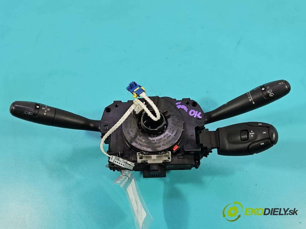 Peugeot Partner II 2008-2018 1.6 hdi 90 HP manual 66.2 kW 1560 cm3 5- prepínač komplex: 96662457XT (Prepínacie páčky pod volantom)