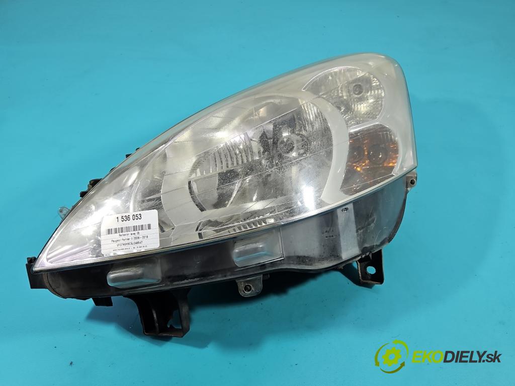 Peugeot Partner II 2008-2018 1.6 hdi 90 HP manual 66.2 kW 1560 cm3 5- Reflektor: ľavý 9682829380 (Kľučka dverí ostatné)