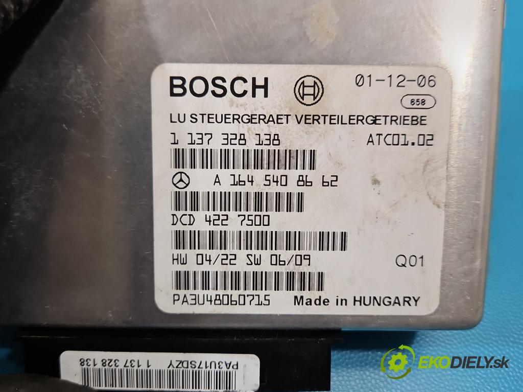 Mercedes ML W164 2005-2011 3.0 cdi 224hp automatic 165 kW 2987 cm3 5- riadiaca jednotka ostatné A1645408662