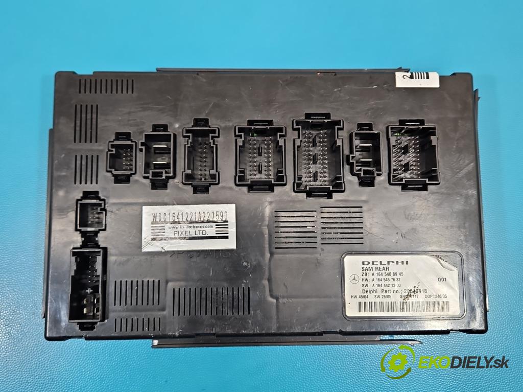 Mercedes ML W164 2005-2011 3.0 cdi 224hp automatic 165 kW 2987 cm3 5- riadiaca jednotka ostatné A1645408945