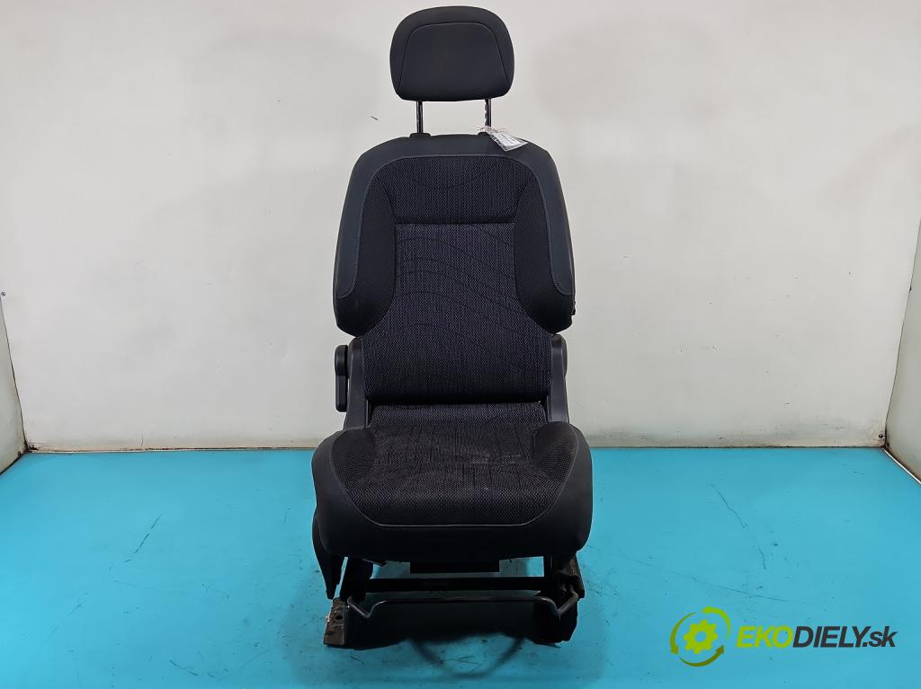 Peugeot Partner II 2008-2018 1.6 hdi 90 HP manual 66.2 kW 1560 cm3 5- Sedačka pravý  (Sedadlo)