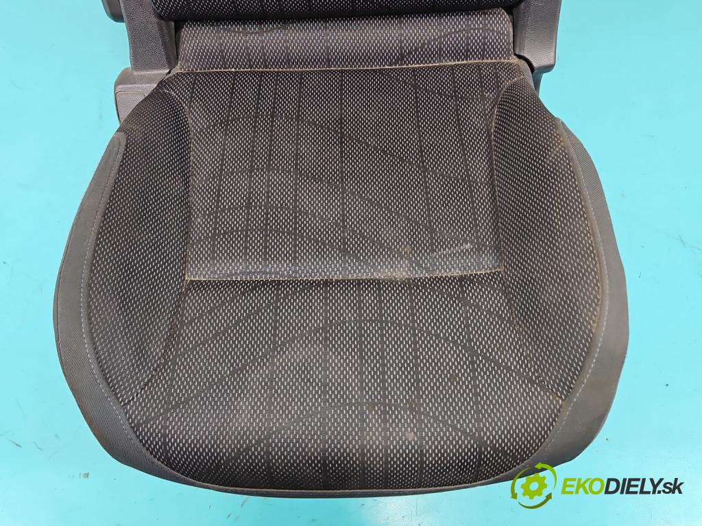 Peugeot Partner II 2008-2018 1.6 hdi 90 HP manual 66.2 kW 1560 cm3 5- Sedačka pravý  (Sedadlo)