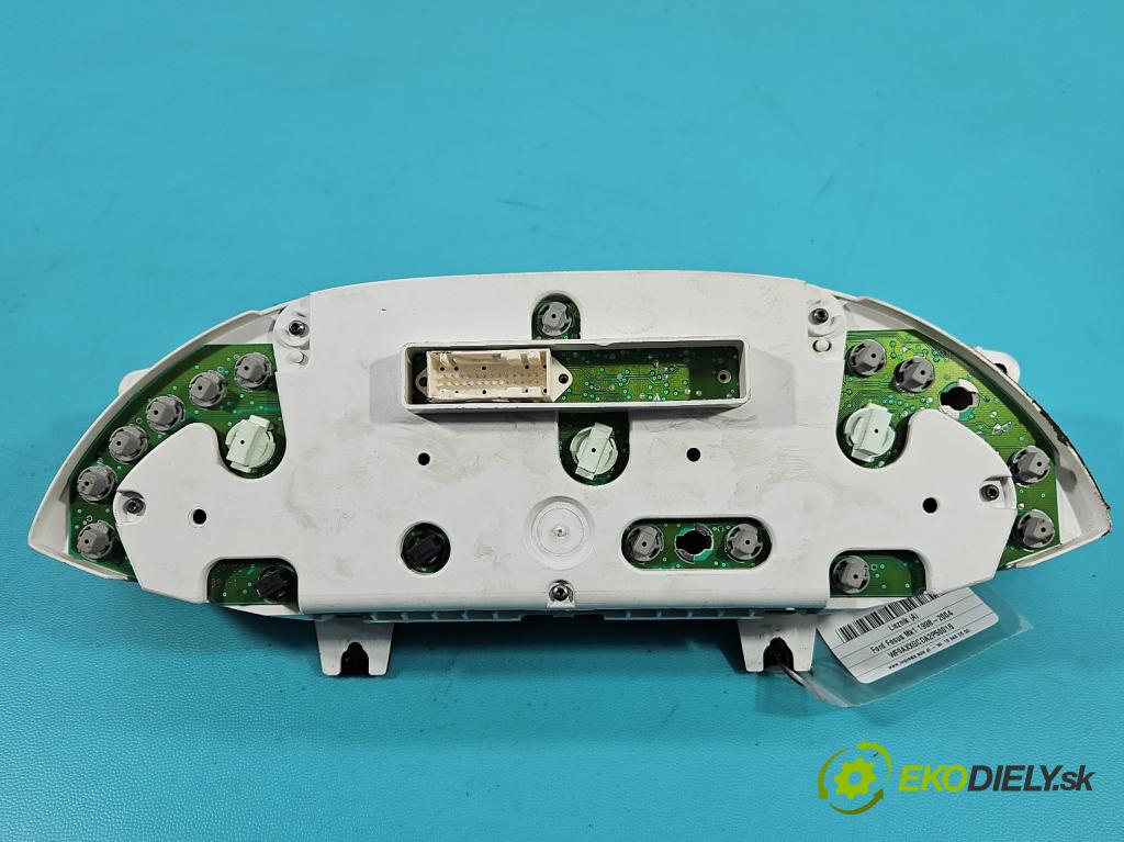 Ford Focus Mk1 1998-2004 1.6 16V 101 HP manual 74 kW 1596 cm3 5- prístrojovka/ budíky 98AP-10841-BC (Prístrojová doska)