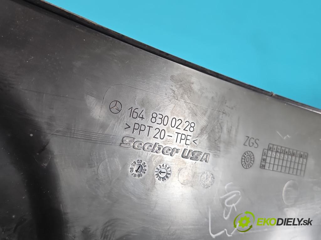 Mercedes ML W164 2005-2011 3.0 cdi 224hp automatic 165 kW 2987 cm3 5- torpédo 1648300228 (Torpédo (plast pod čelným sklom))
