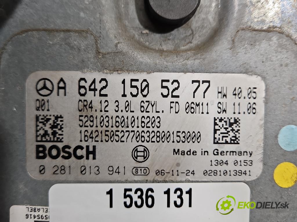 Mercedes ML W164 2005-2011 3.0 cdi 224hp automatic 165 kW 2987 cm3 5- riadiaca jednotka motora A6421505277