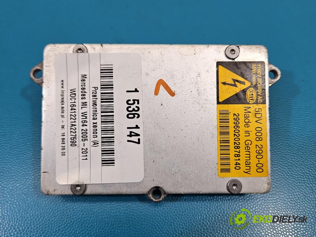 Mercedes ML W164 2005-2011 3.0 cdi 224hp automatic 165 kW 2987 cm3 5- střídač: xenon 5DV008290-00 (Riadiaca jednotka xenónu)