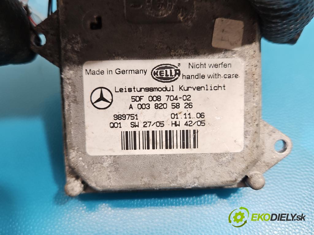 Mercedes ML W164 2005-2011 3.0 cdi 224hp automatic 165 kW 2987 cm3 5- střídač: xenon 5DF008704-02 (Riadiaca jednotka xenónu)