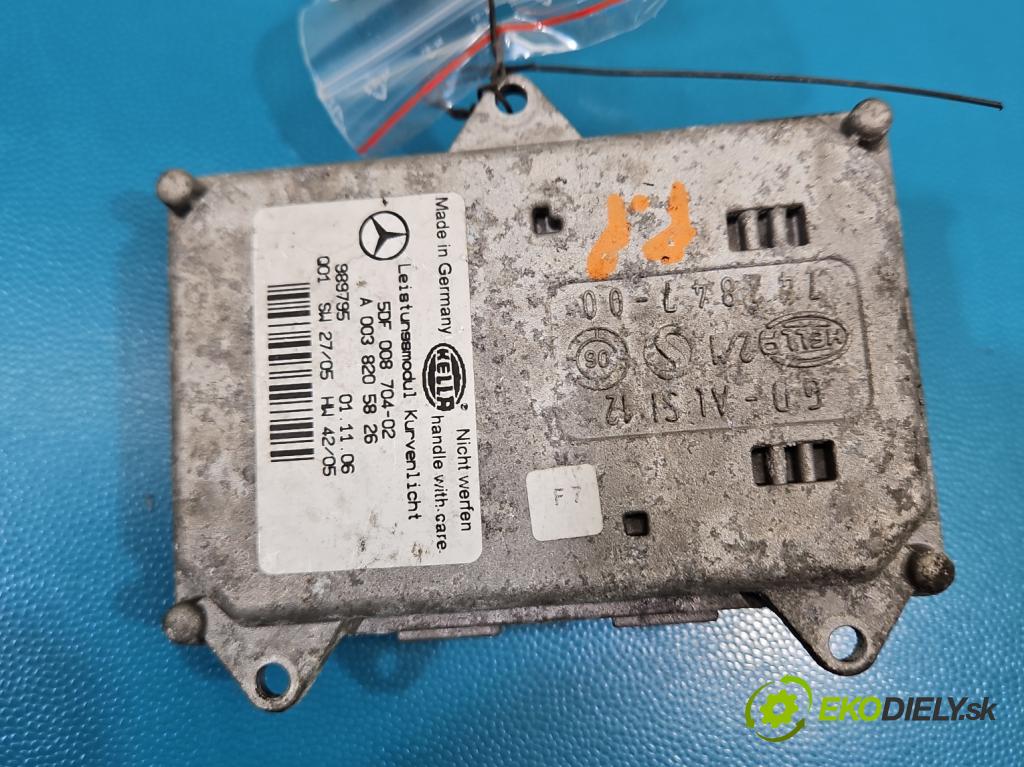 Mercedes ML W164 2005-2011 3.0 cdi 224hp automatic 165 kW 2987 cm3 5- střídač: xenon 5DF008704-02 (Riadiaca jednotka xenónu)