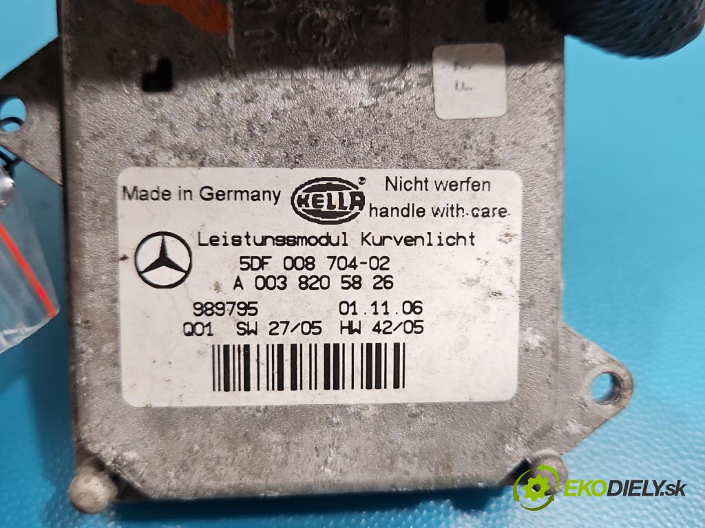 Mercedes ML W164 2005-2011 3.0 cdi 224hp automatic 165 kW 2987 cm3 5- střídač: xenon 5DF008704-02 (Riadiaca jednotka xenónu)