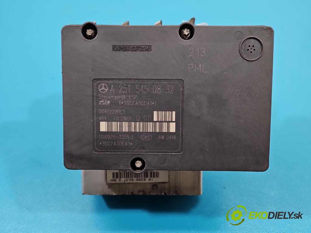 Mercedes ML W164 2005-2011 3.0 cdi 224 hp automatic 165 kW 2987 cm3 5- čerpadlo abs A2515450832 (Pumpa ABS)