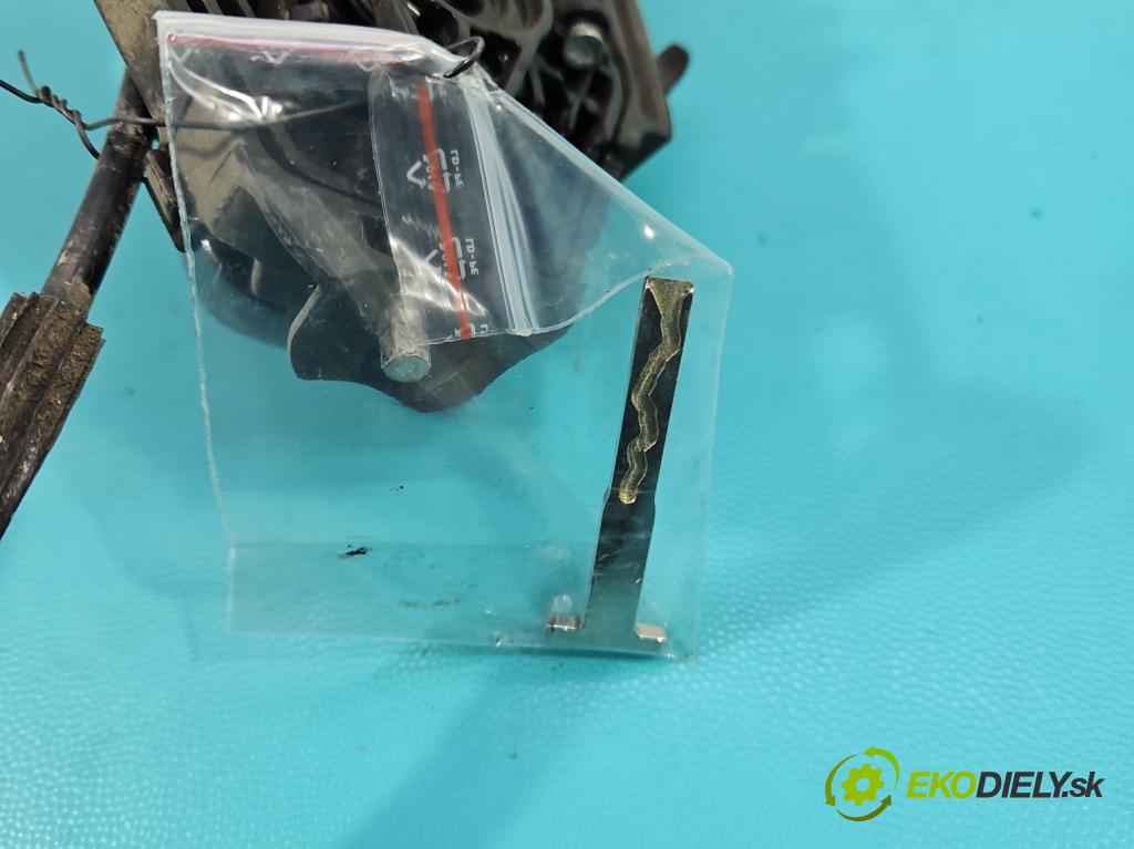 Ford Focus Mk4 2018- 1.5 TDCI 120 HP automatic 88 kW 1499 cm3 5- rukoväť predné ľavé mimo: JX7B-A219A65-FAF (Kľučka dverí vonkajšia predná ľavá)