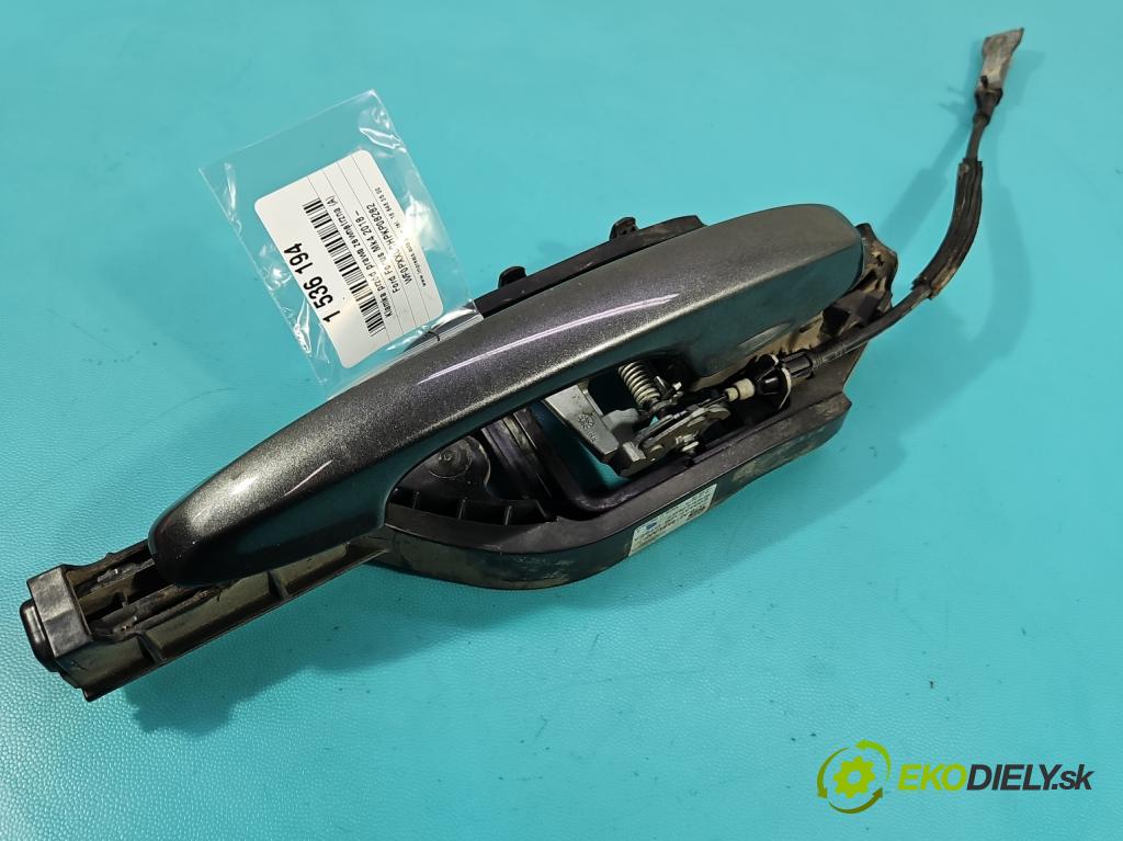 Ford Focus Mk4 2018- 1.5 TDCI 120 HP automatic 88 kW 1499 cm3 5- rukoväť predné pravé mimo: JX7B-A219A64-AAF (Kľučka dverí ostatné)