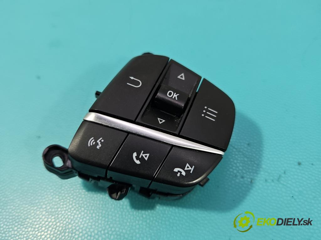 Ford Focus Mk4 2018- 1.5 TDCI 120 HP automatic 88 kW 1499 cm3 5- prepínač multifunkční: řízení: H1BT-14K147-AB (Prepínacie páčky pod volantom)