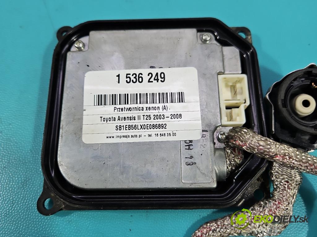 Toyota Avensis II T25 2003-2008 2.2 d-cat 177 HP manual 130 kW 2231 cm3 5- střídač: xenon 85967-24010 (Riadiaca jednotka xenónu)