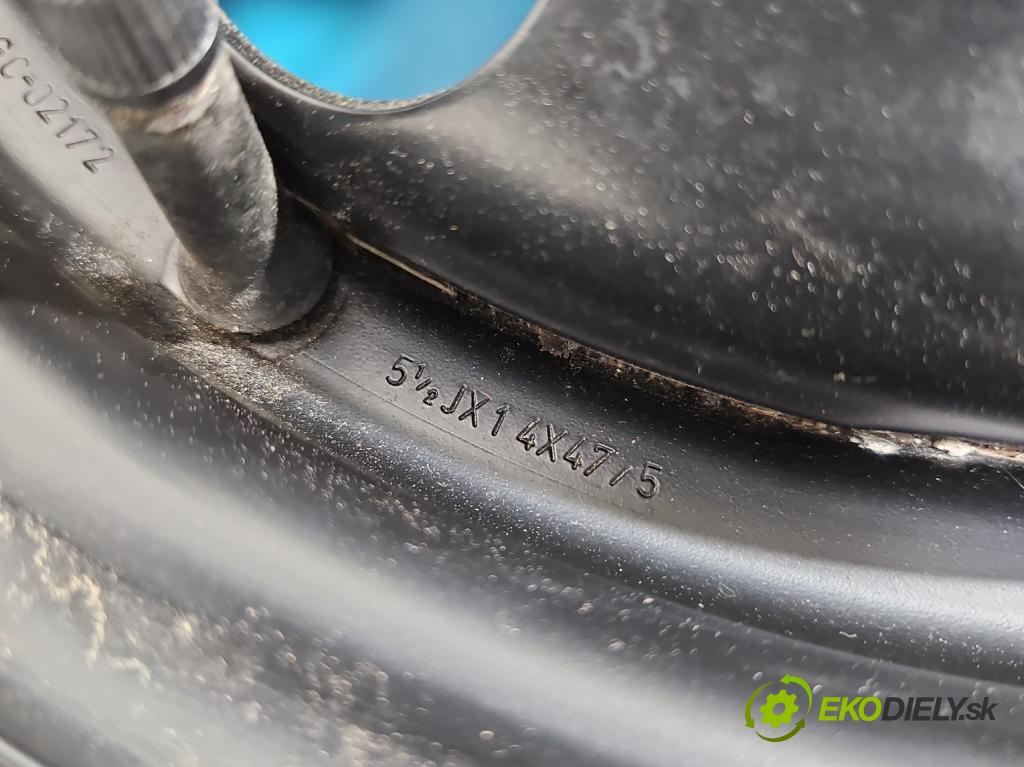 Ford Focus Mk1 1998-2004 1.6 16V 101 HP manual 74 kW 1596 cm3 5- koleso rezervne 14"