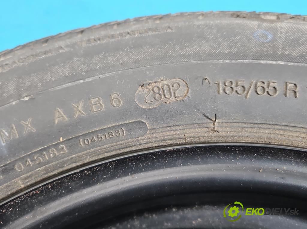 Ford Focus Mk1 1998-2004 1.6 16V 101 HP manual 74 kW 1596 cm3 5- koleso rezervne 14"
