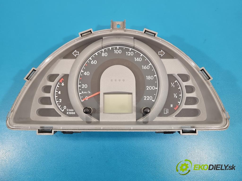 Vw Fox 1.2b 54 HP manual 40 kW 1198 cm3 3- prístrojovka/ budíky 5Z0920820N (Prístrojová doska)