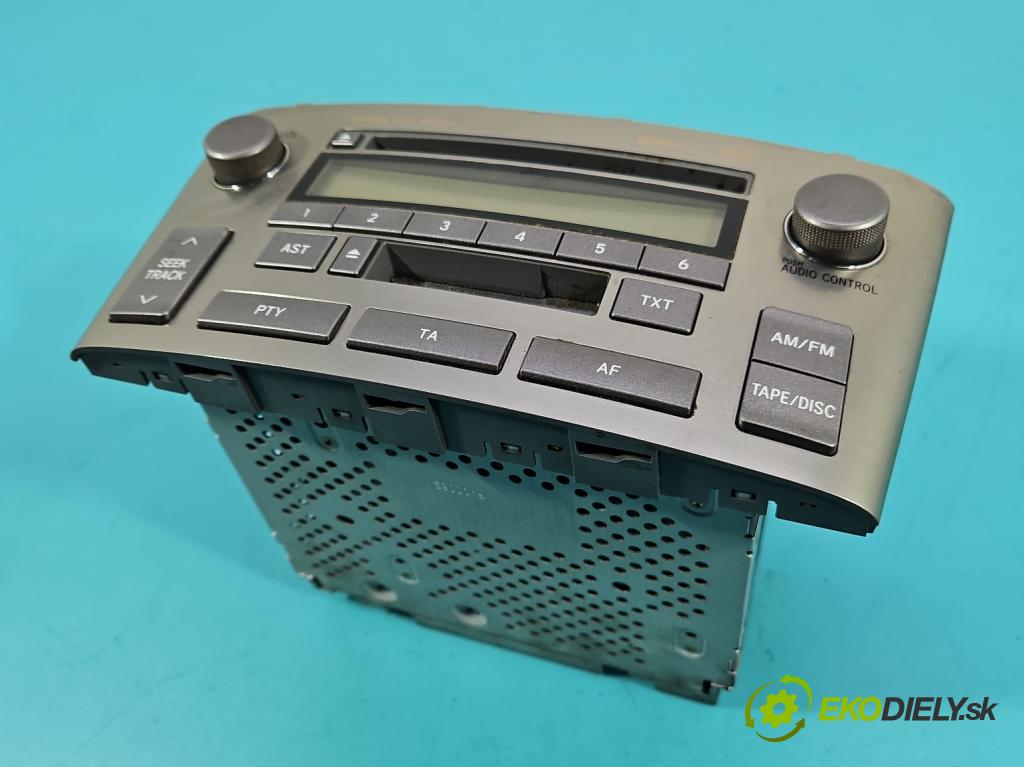 Toyota Avensis II T25 2003-2008 2.0 d4d 116 HP manual 85 kW 1995 cm3 4- Radio originál 86120-05080