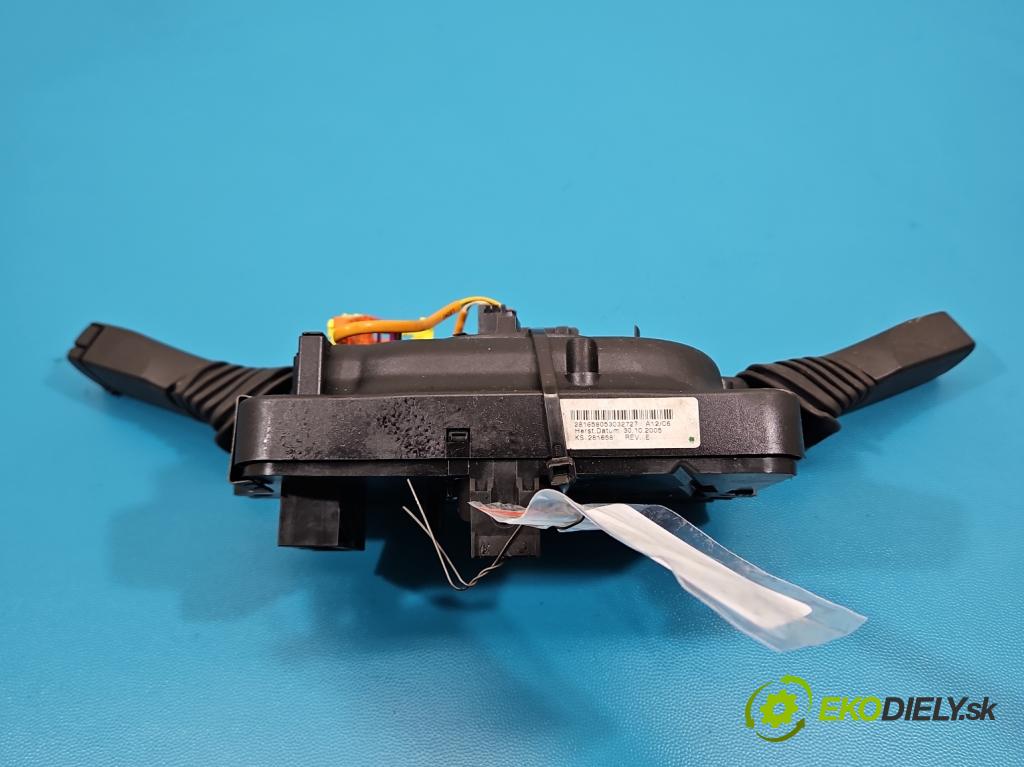 Opel Astra III 2004-2014 1.9 cdti 101 HP manual 74 kW 1910 cm3 5- prepínač komplex: 13198908 (Prepínacie páčky pod volantom)