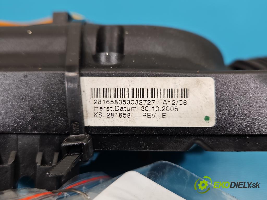 Opel Astra III 2004-2014 1.9 cdti 101 HP manual 74 kW 1910 cm3 5- prepínač komplex: 13198908 (Prepínacie páčky pod volantom)