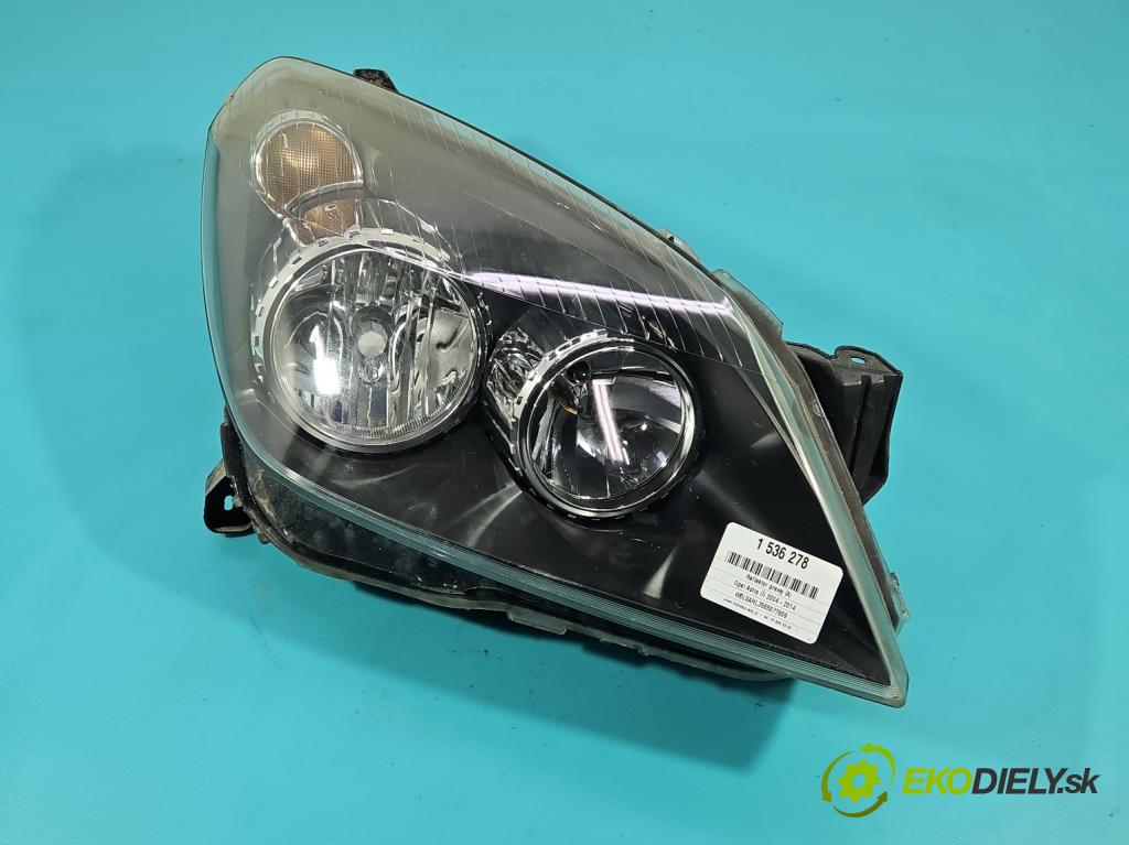 Opel Astra III 2004-2014 1.9 cdti 101 HP manual 74 kW 1910 cm3 5- Reflektor: pravý  (Svetlo predné pravé)