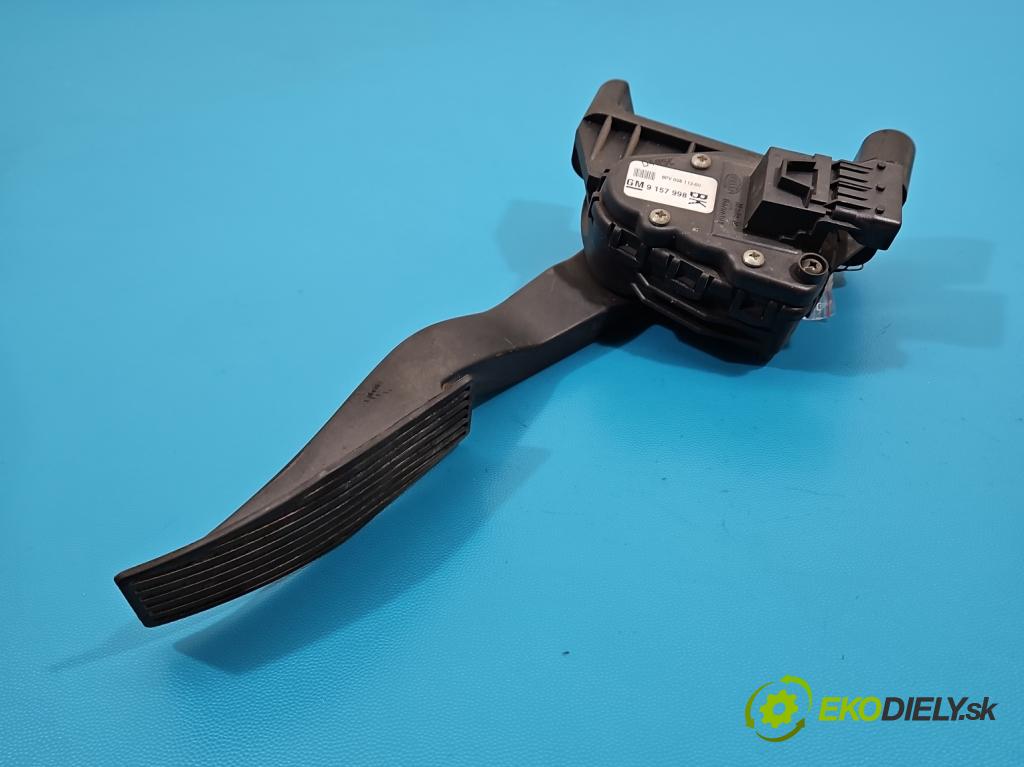 Opel Astra III 2004-2014 1.9 cdti 101 HP manual 74 kW 1910 cm3 5- pedal plyn potenciometr: 9157998