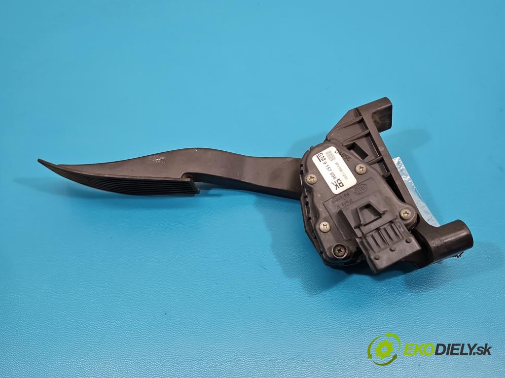 Opel Astra III 2004-2014 1.9 cdti 101 HP manual 74 kW 1910 cm3 5- pedal plyn potenciometr: 9157998