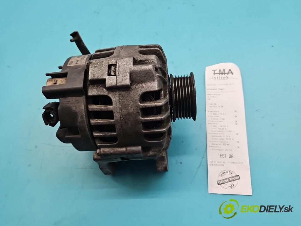 Vw Polo IV 9N 2001-2009 1.2 6v 54 HP manual 40 kW 1198 cm3 5- Alternator 03D903025E (Alternátor)