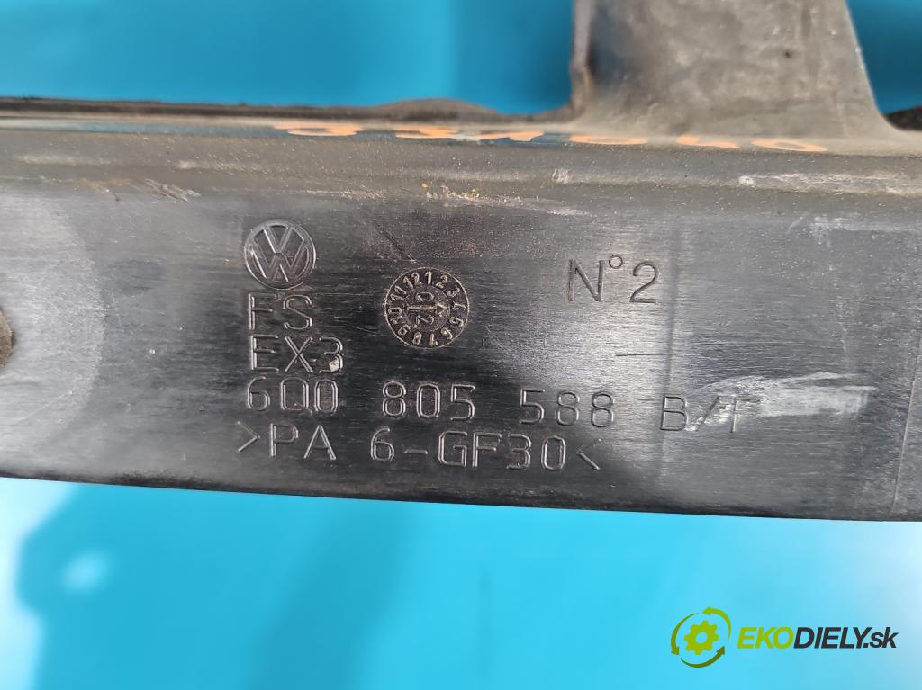 Vw Polo IV 9N 2001-2009 1.2 6v 54 hp manual 40 kW 1198 cm3 5- stěna přední 6Q0805588B (Přední výztuha)