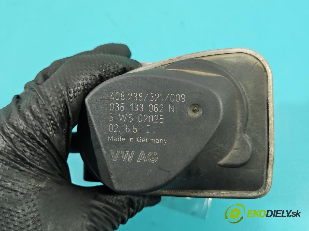 Vw Polo IV 9N 2001-2009 1.2 6v 54 HP manual 40 kW 1198 cm3 5- klapka 036133062N (Škrtiaca klapka)