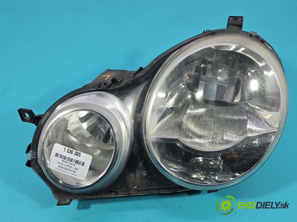 Vw Polo IV 9N 2001-2009 1.2 6v 54 HP manual 40 kW 1198 cm3 5- Reflektor: ľavý 0301190201 (Kľučka dverí ostatné)