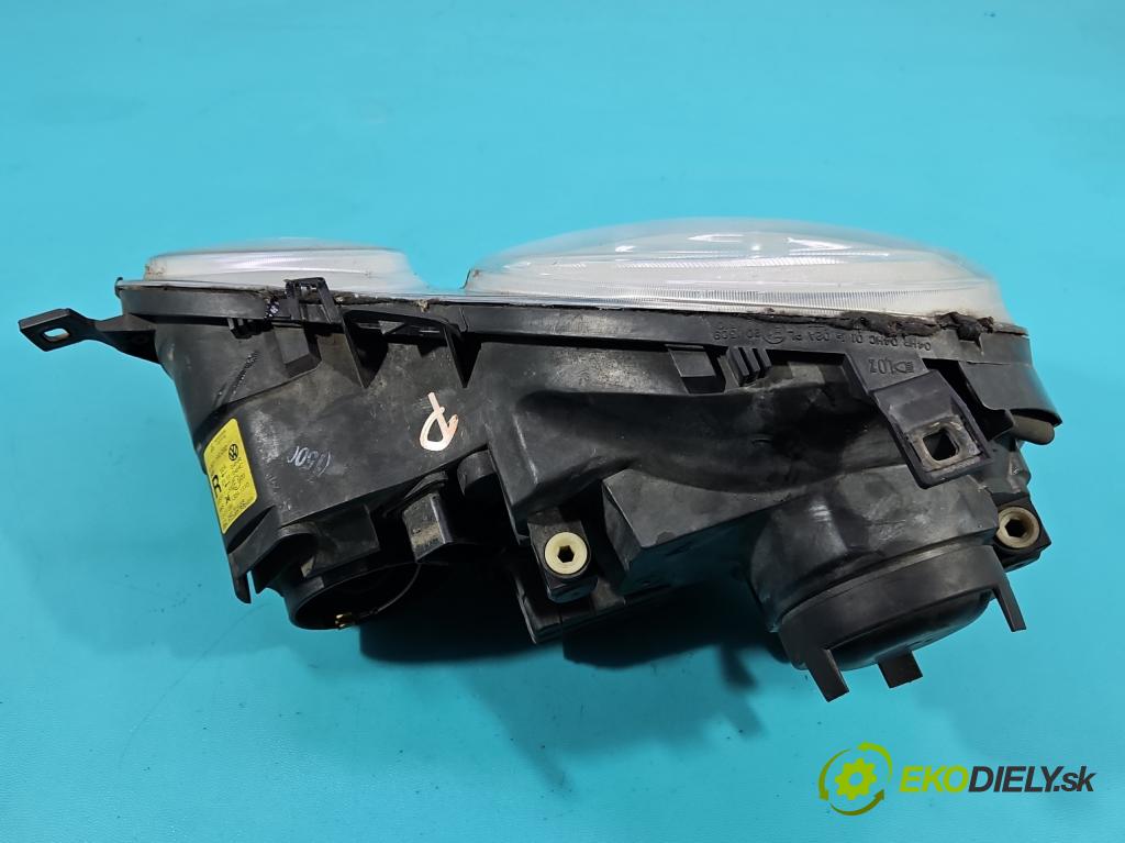 Vw Polo IV 9N 2001-2009 1.2 6v 54 HP manual 40 kW 1198 cm3 5- Reflektor: pravý 6Q1941008BB (Svetlo predné pravé)