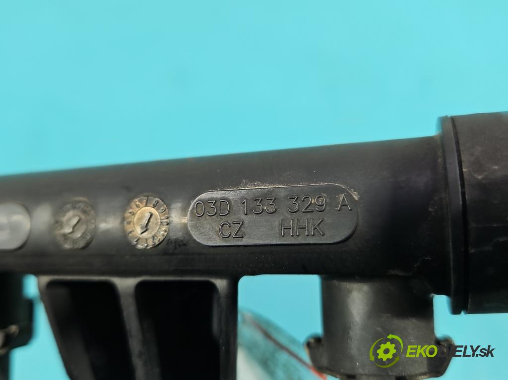 Vw Polo IV 9N 2001-2009 1.2 6v 54 HP manual 40 kW 1198 cm3 5- vstrek 03D906031C (Vstrekovač paliva)