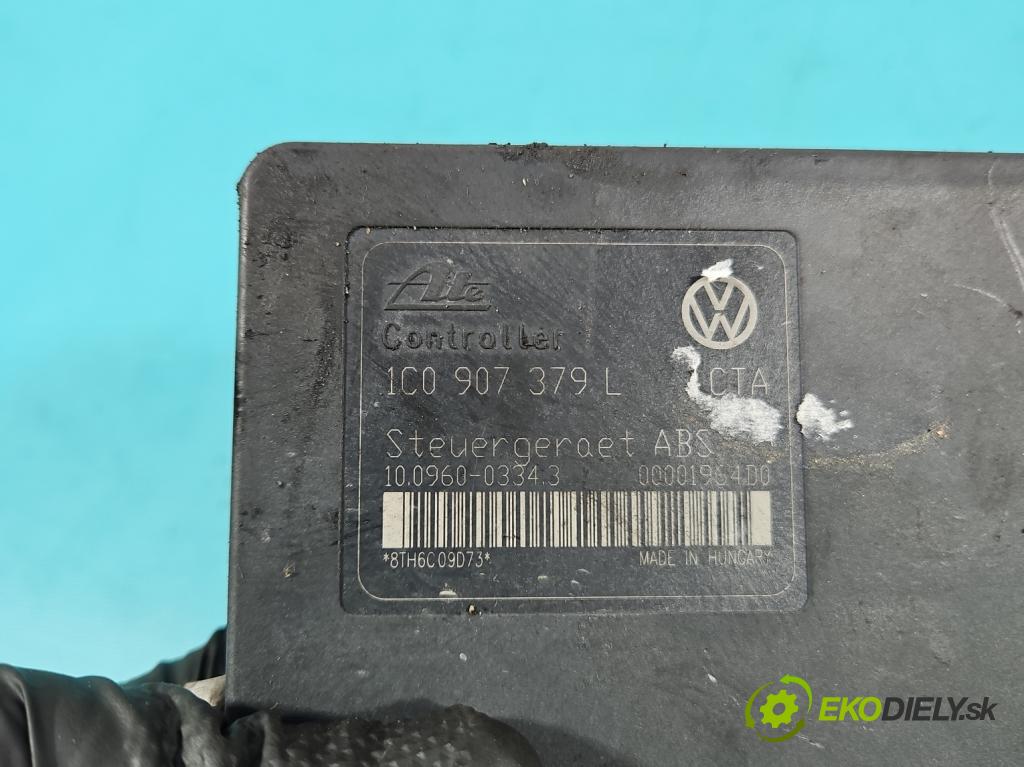 Seat Leon I 1999-2005 1.6 16v 105 HP manual 77 kW 1598 cm3 5- čerpadlo abs 1C0907379L (Pumpa ABS)